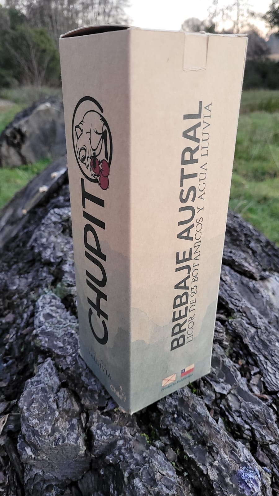 Caja + Botella Chupito + Vaso Chupito