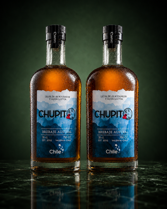 2 Botellas 750 ml sin vasos